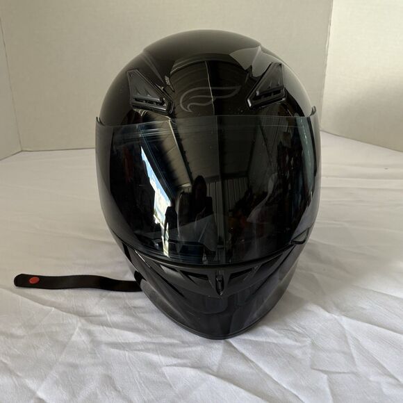 Fulmer Full Face Motorcycle Helmet with Visor Black Size XS - Picture 1 of 11